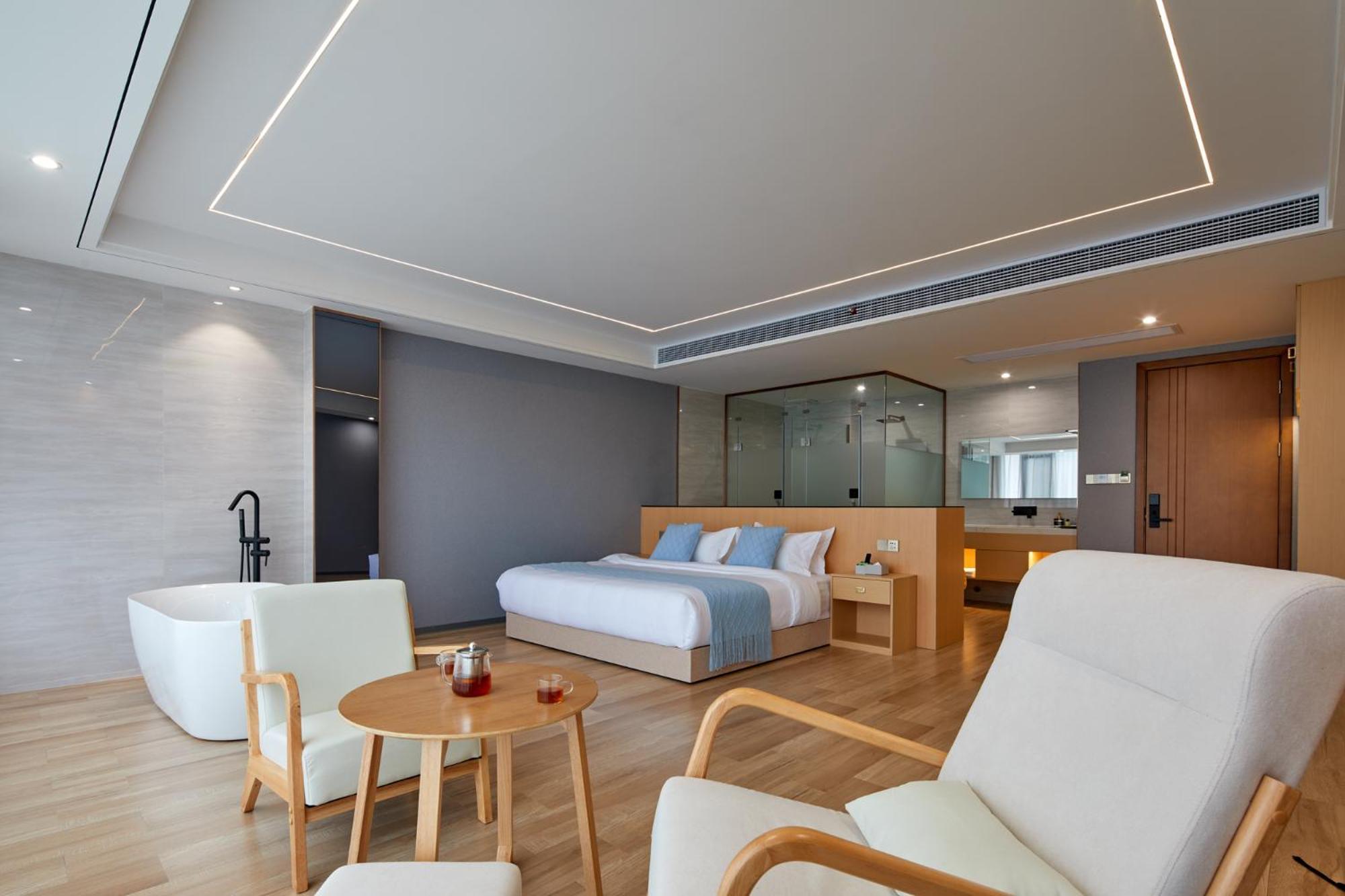 Yangshuo Fortune Lake Inn- One Way Free Pick Up From Airport Or Ts Over 3 Nights Exterior foto