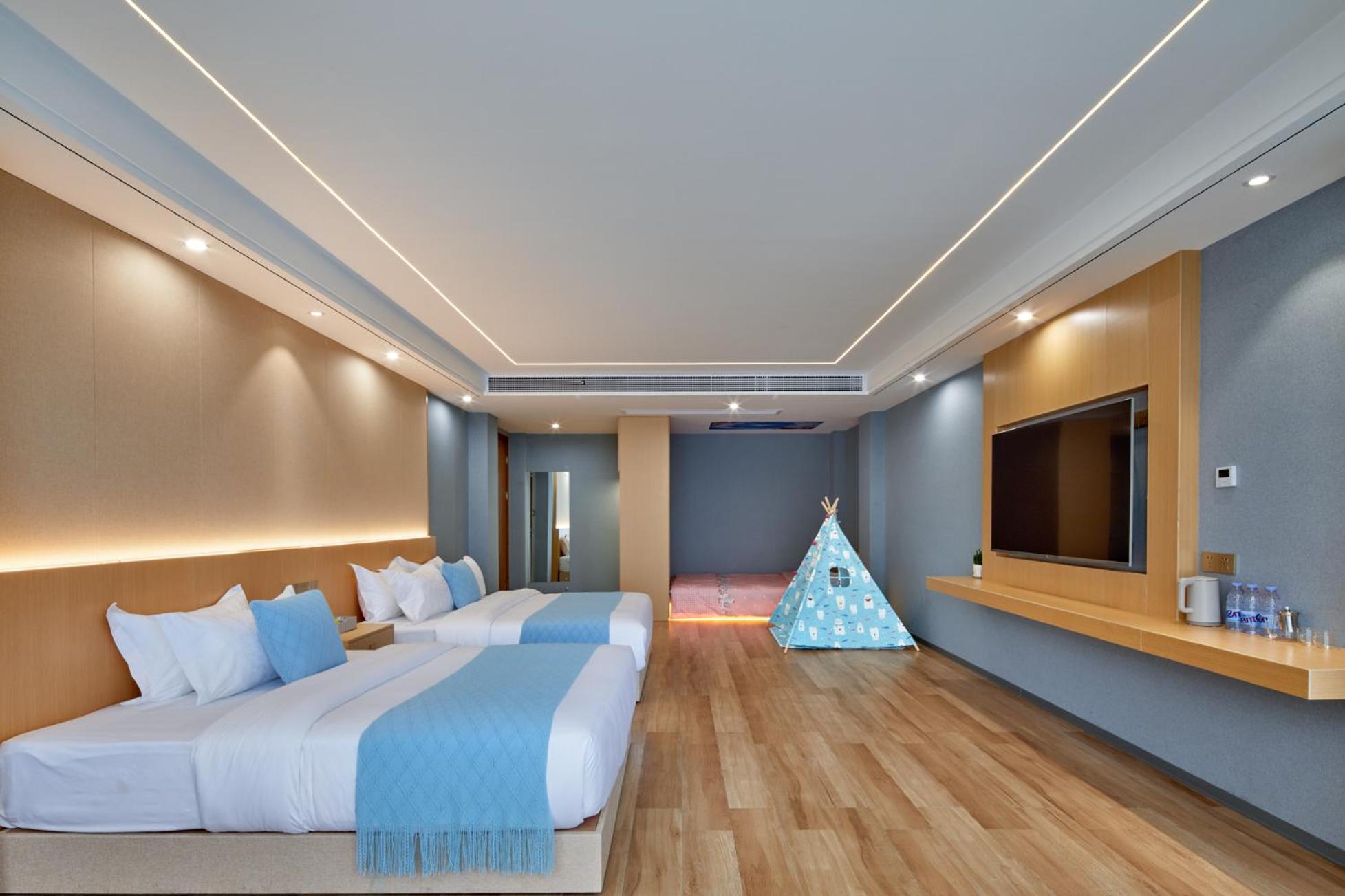Yangshuo Fortune Lake Inn- One Way Free Pick Up From Airport Or Ts Over 3 Nights Exterior foto