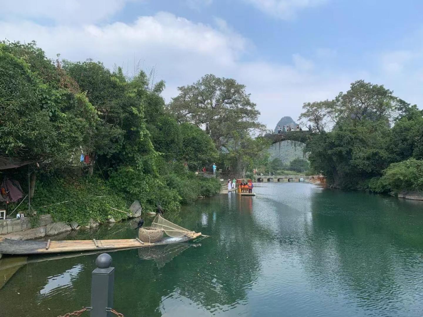 Yangshuo Fortune Lake Inn- One Way Free Pick Up From Airport Or Ts Over 3 Nights Exterior foto